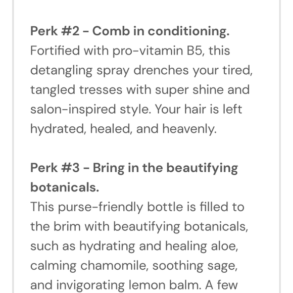 Replenish Detangling Conditioning Spray - Picture 4 of 7